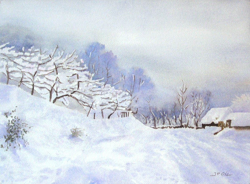 Honfleur (d'après Monet) - 2004 - 41x31