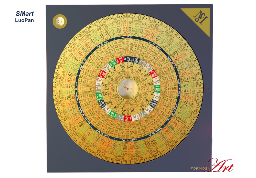 Sherry Merchant design SMartLuoPan, produced by FORMOSA ART