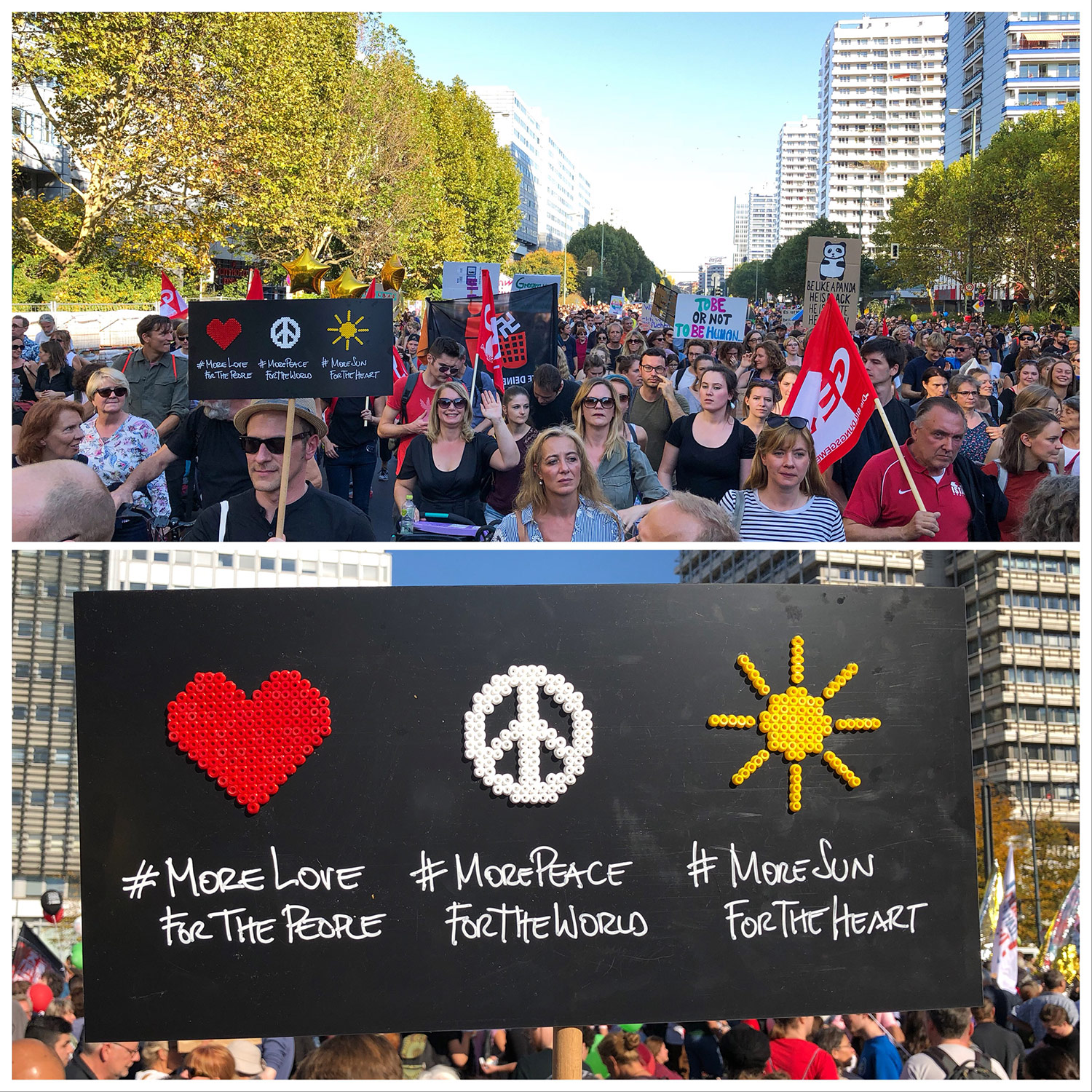 @ "unteilbar"-Demonstration October 2018