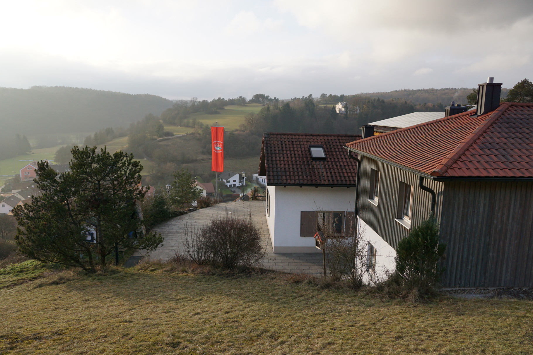Außenansicht von Osten