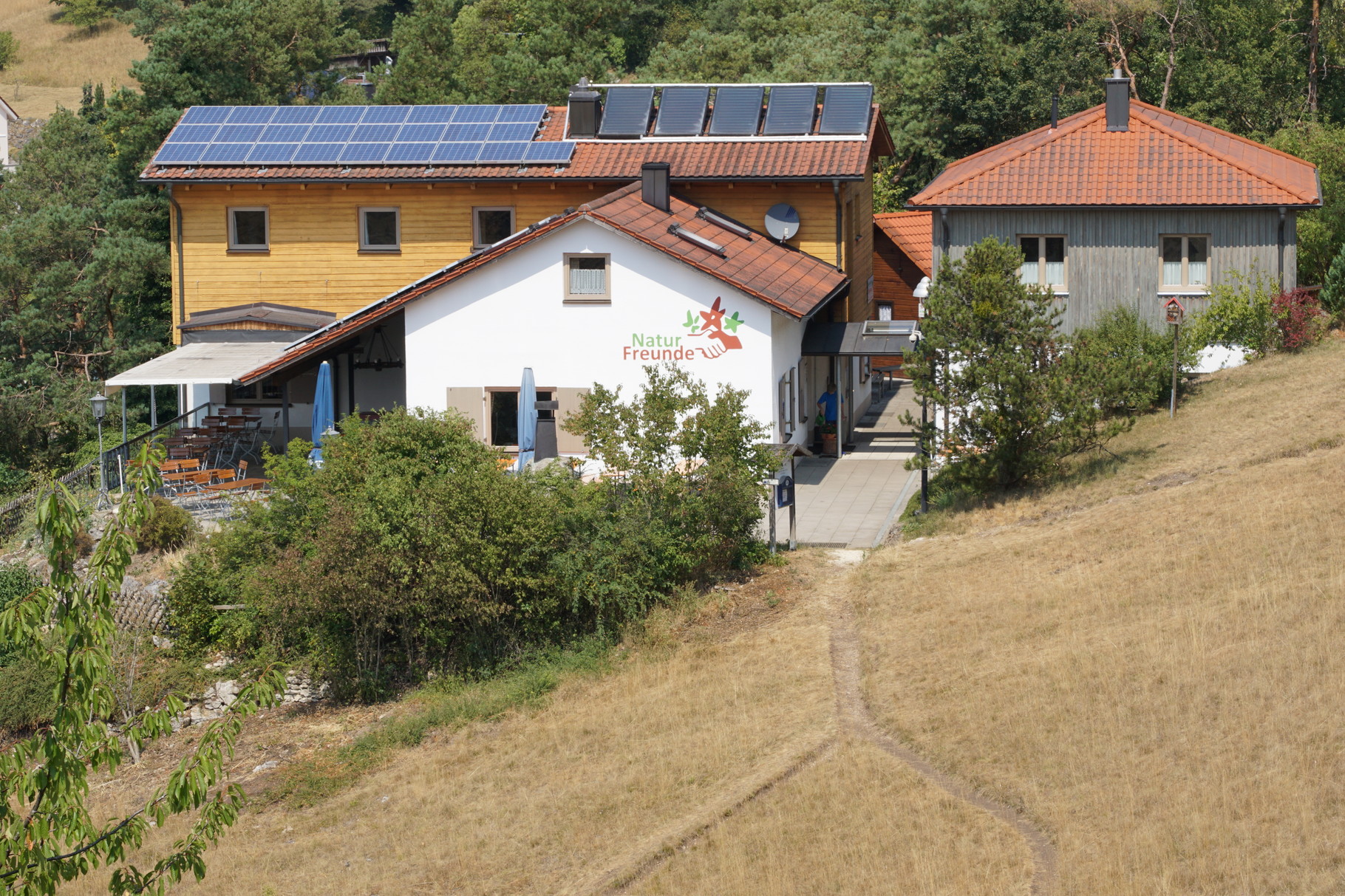 Außenansicht von Süden