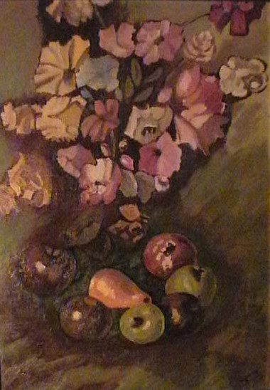 "Frutas y flores"