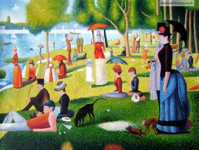 Portrait d'après photos, tableaux à l'huile à partir de photos - Portrait  peinture, peinture a l'huile a partir de photos