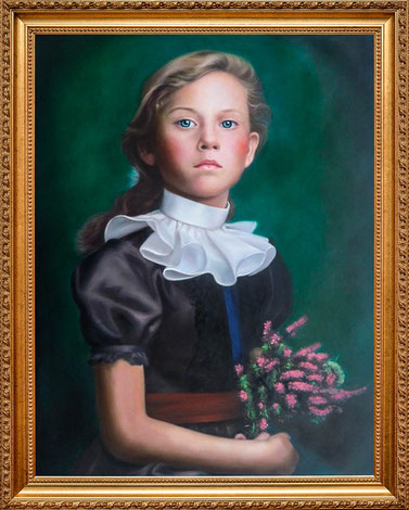 Portrait d'après photos, tableaux à l'huile à partir de photos - Portrait  peinture, peinture a l'huile a partir de photos