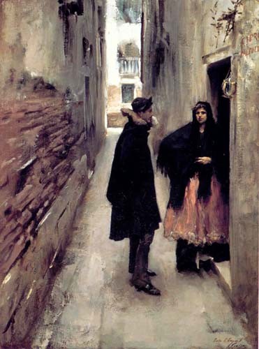 Sargent-John-une-rue-à-Venise