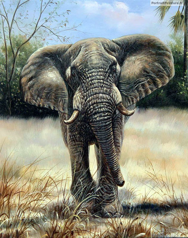 peinture-animaliere-elephant-peintre