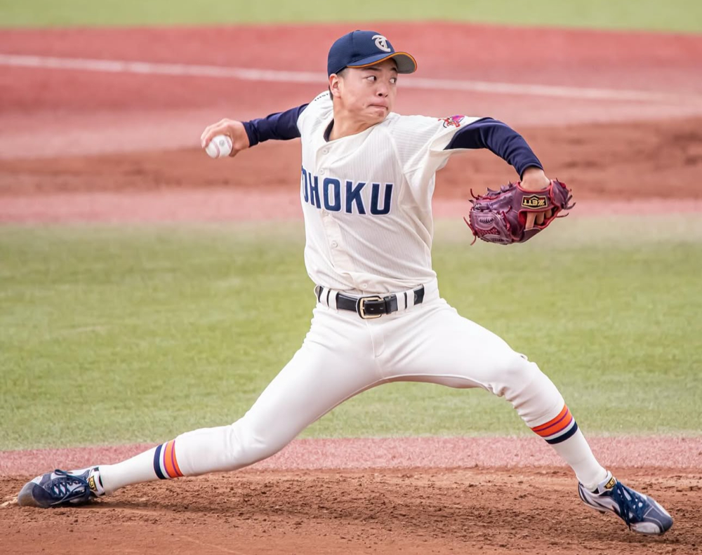 東北福祉大学 櫻井 頼之介君