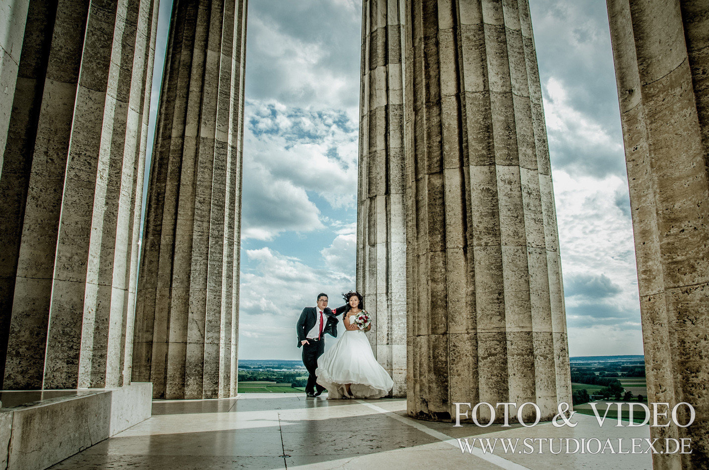 Hochzeitsfotografie Walhalla Regensburg