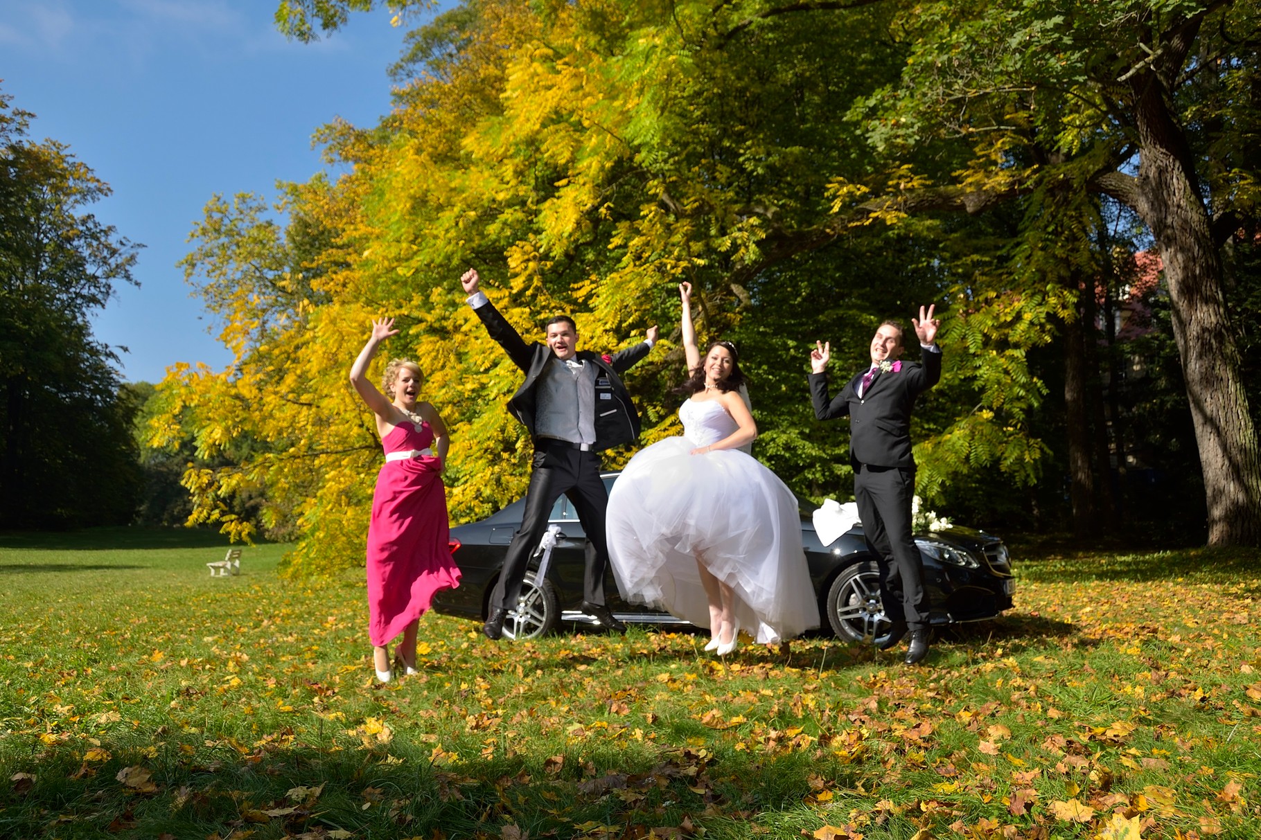 Gruppenfotos für Hochzeit in Regensburg