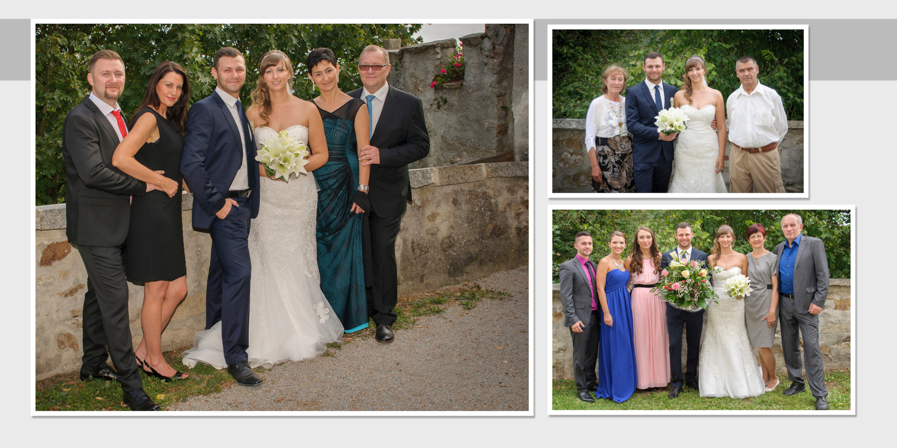 Hochzeitsfotograf für  Gruppenfotos  in Schloss Guteneck