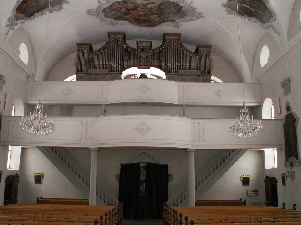 Orgel der Pfarrkirche Silenen