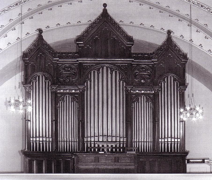 Orgel der Pfarrkirche Göschenen