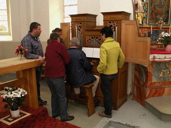 in der Kapelle St. Maria zum Schnee in Zarcuns bei Sedrun