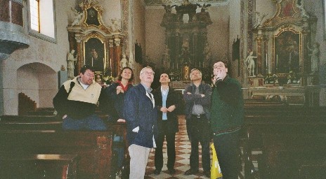 mit dem Organisten Elmar Gasser in Auer