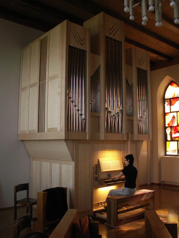 neue Orgel des Benediktinerinnenklostern St. Maria Rickenbach