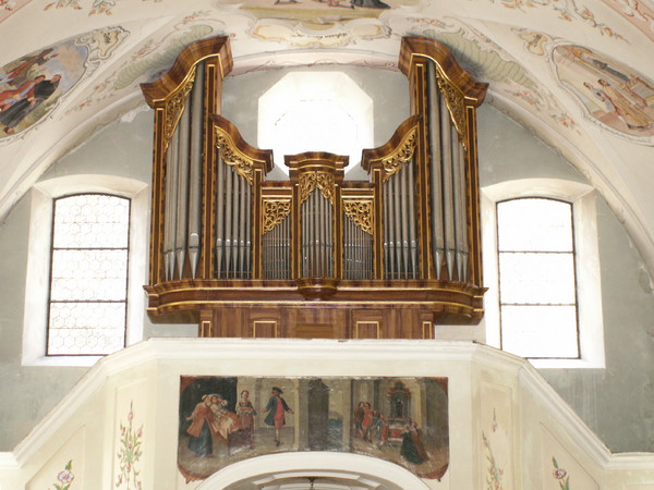 Orgel der Kapelle auf dem Biel bei Münster