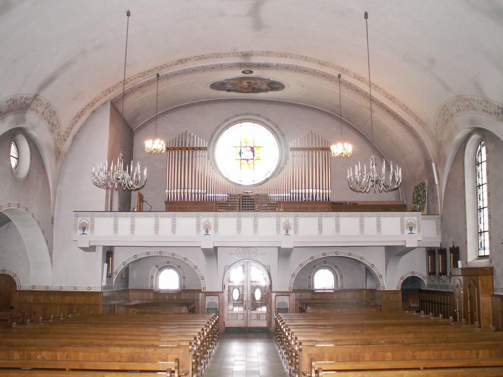 Orgel der Pfarrkirche Bristen