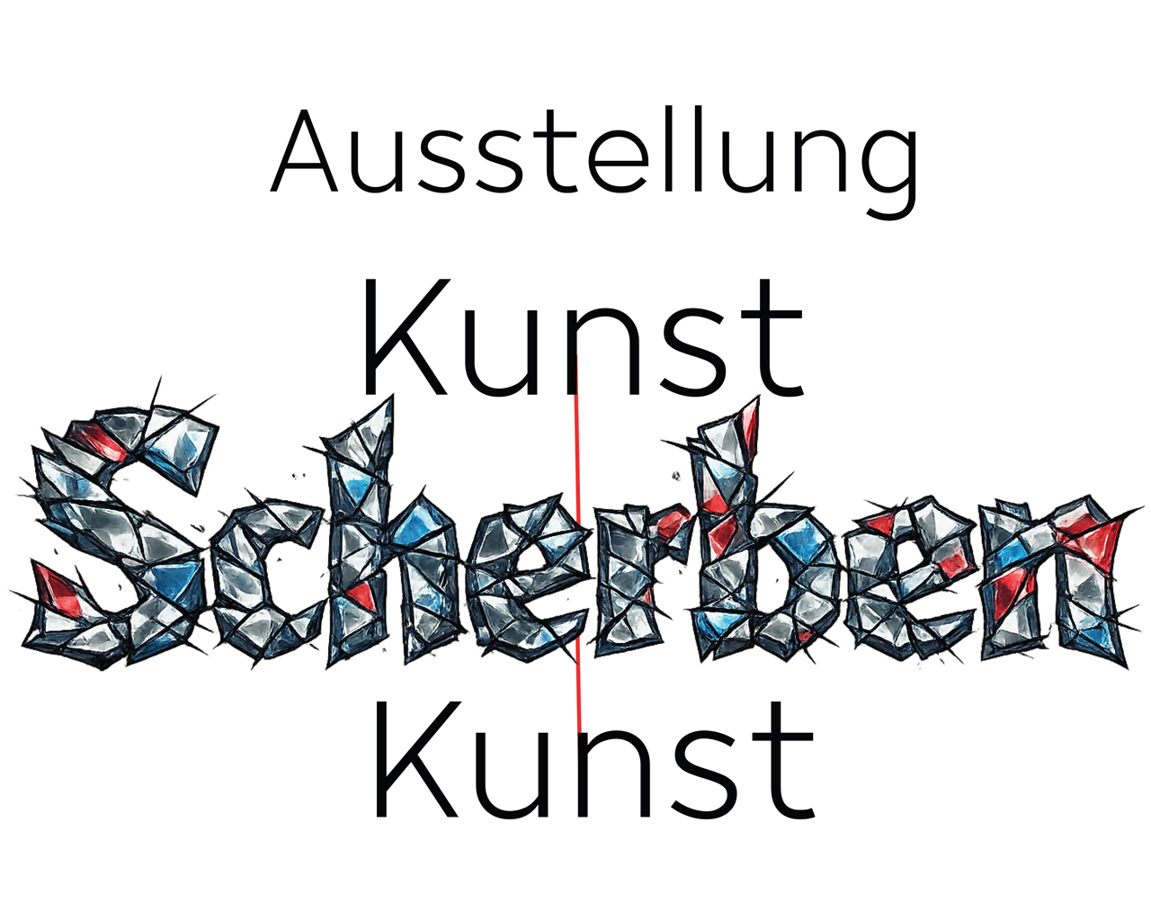 Ausstellung KunstScherbenKunst - Die abgerissene Kirche Maria Königin ruft sich in Erinnerung