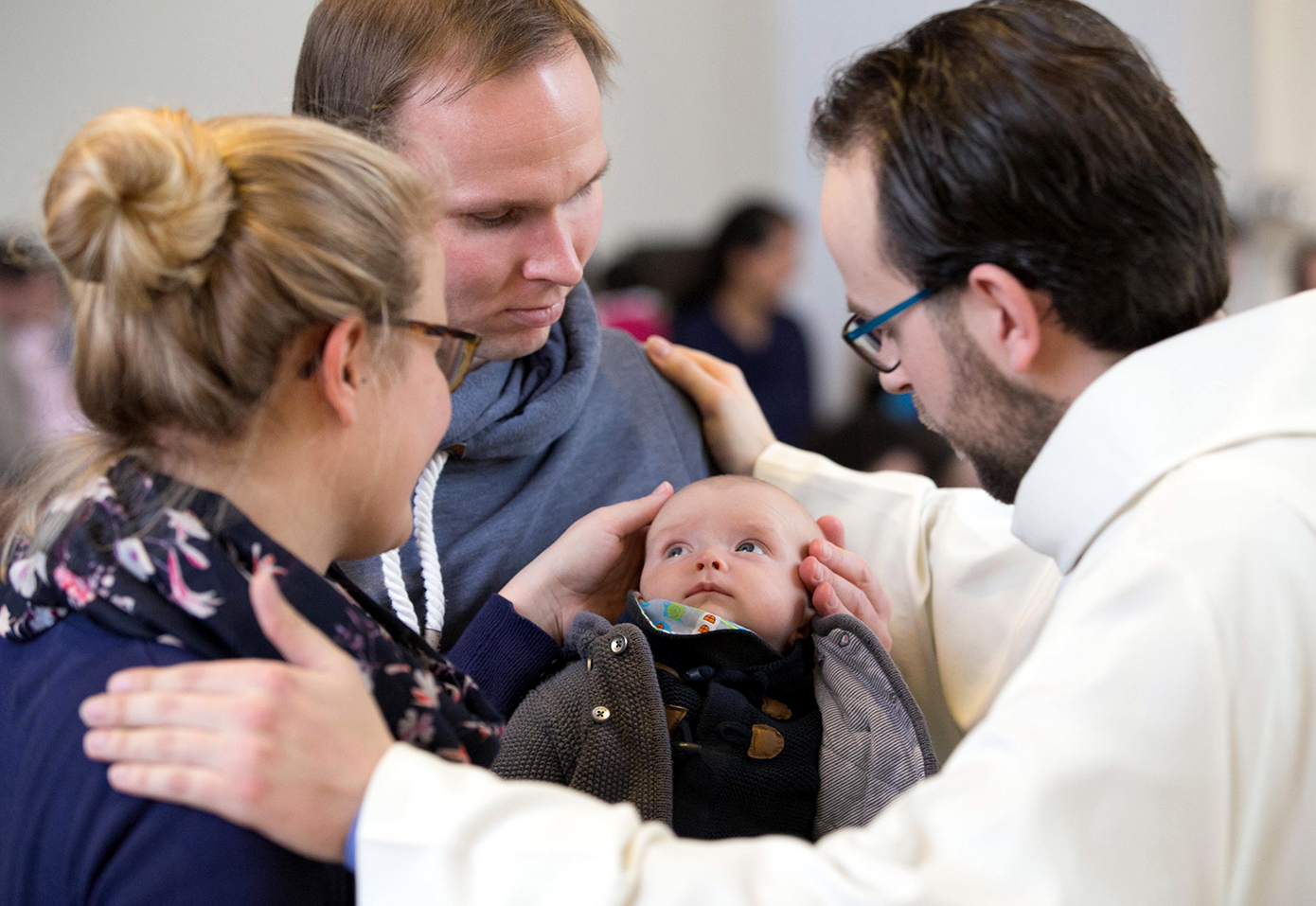 Segensfeier für Familien mit Babys am 27. August in Karmel