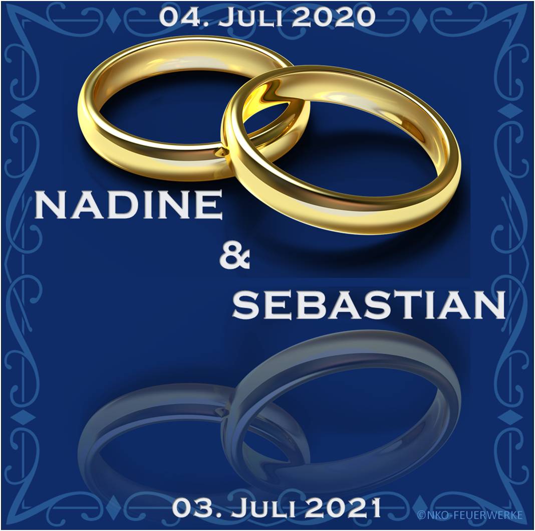 Nadine, Sebastian und zwei Hochzeiten...