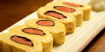 明太子入りだしまき玉子