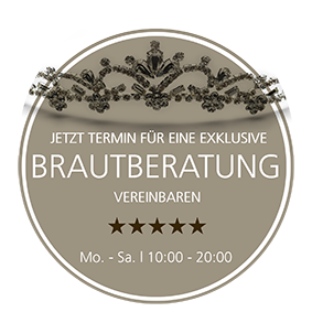 Button für die Terminvereinbarung bei Brautmoden Tegernsee