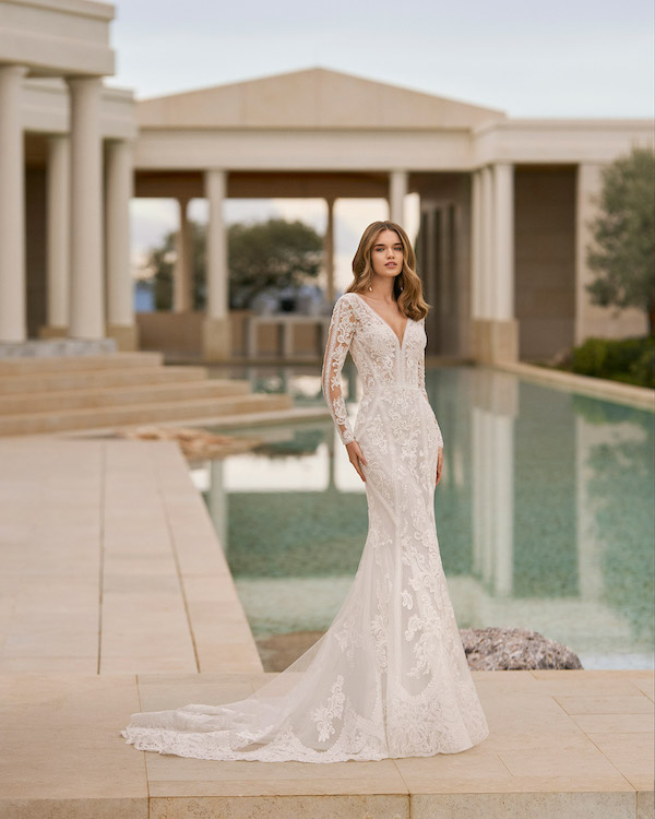 Günstiges Brautkleid Vergi von Rosa Clará