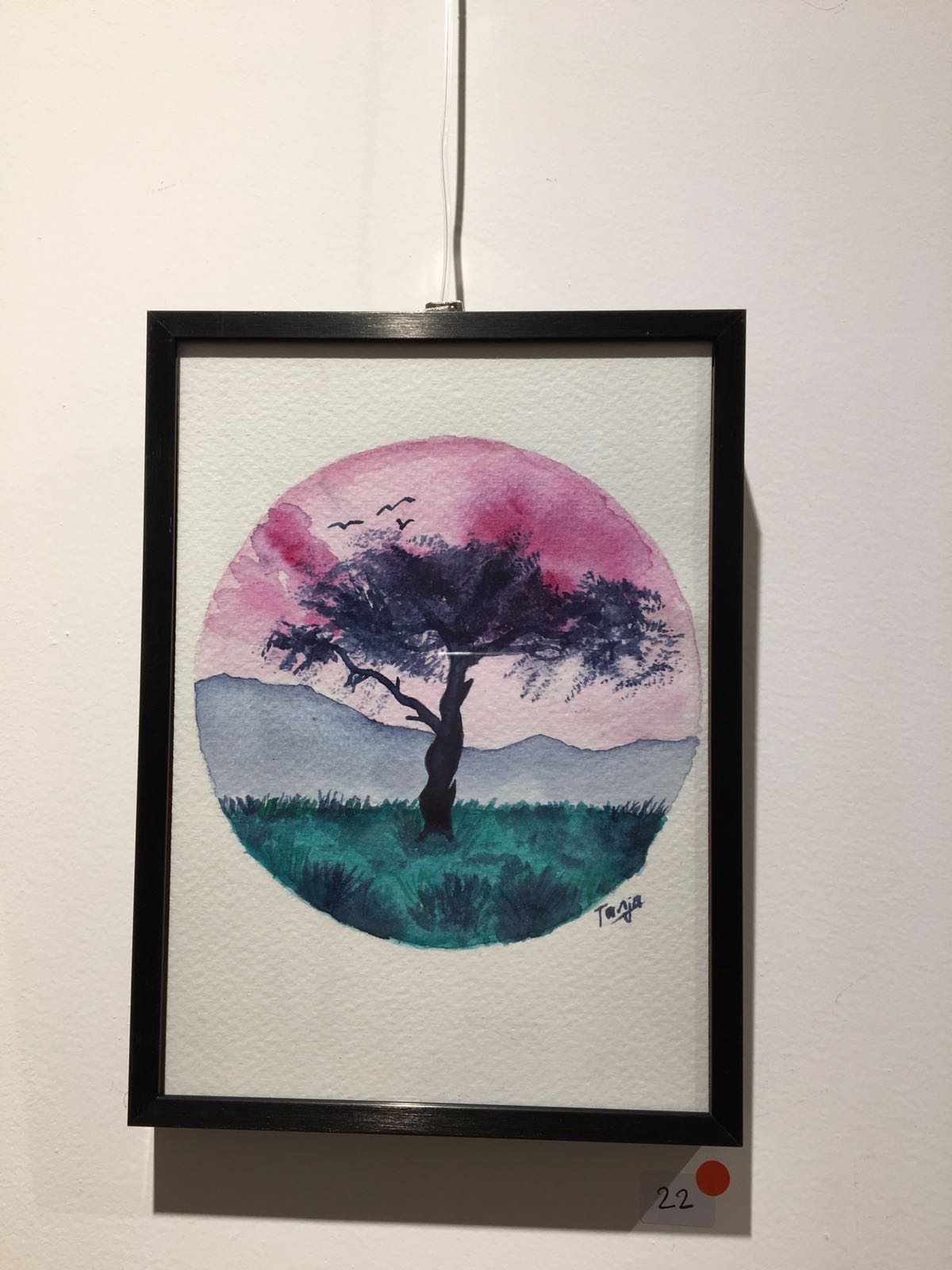 blauer Baum
