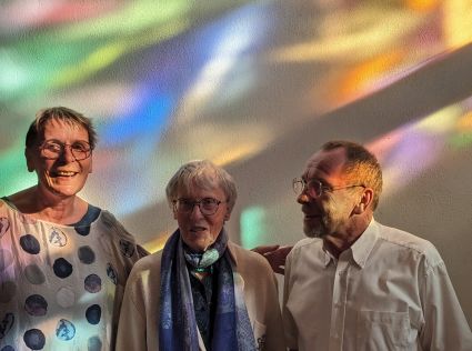Unser Dreigestirn: Gudrun Specht, Gerhard Schäberle-Koenigs und Gabriele Koenigs