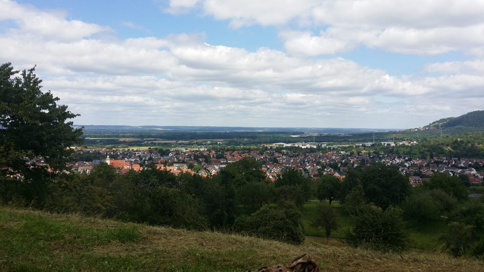 Eine wunderschöne Aussicht mit großem Verlust