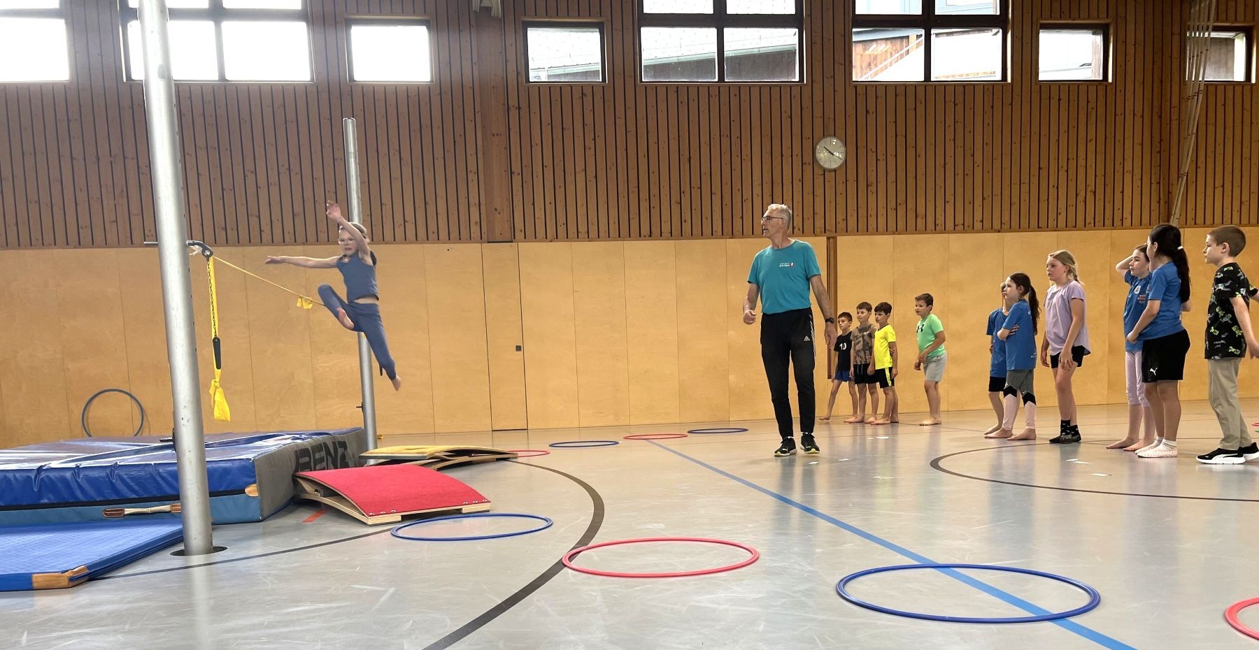 Leichtathletik mit Hrn. Putz