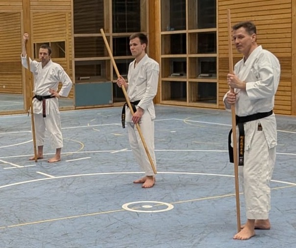 Kobudo-Training mit dem Bo