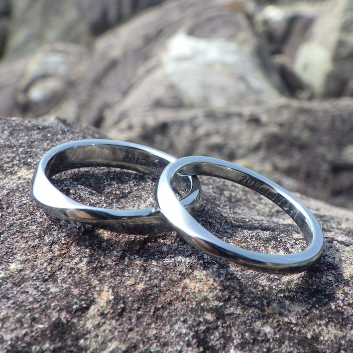 Hafnium ring hot sale