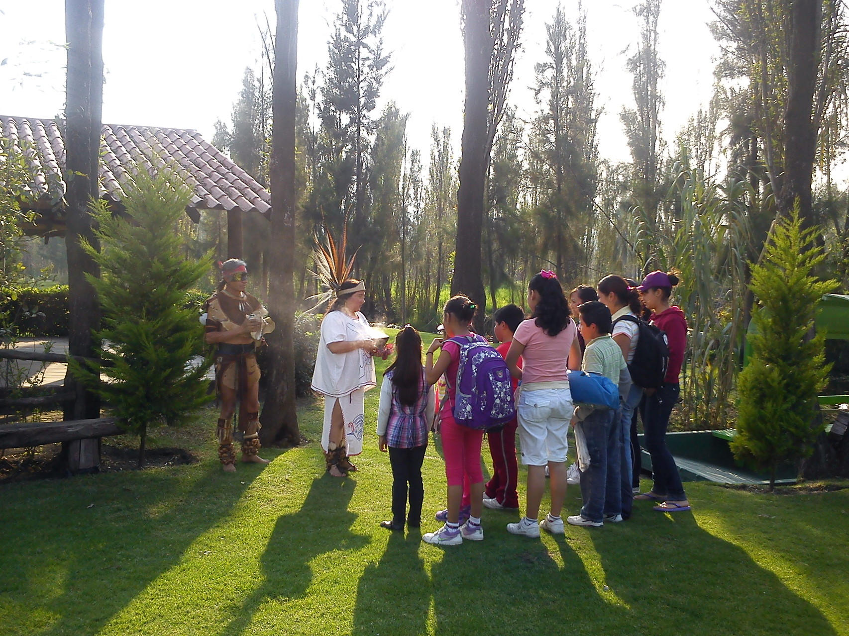 ¡¡ El temazcal también es para los niño !!