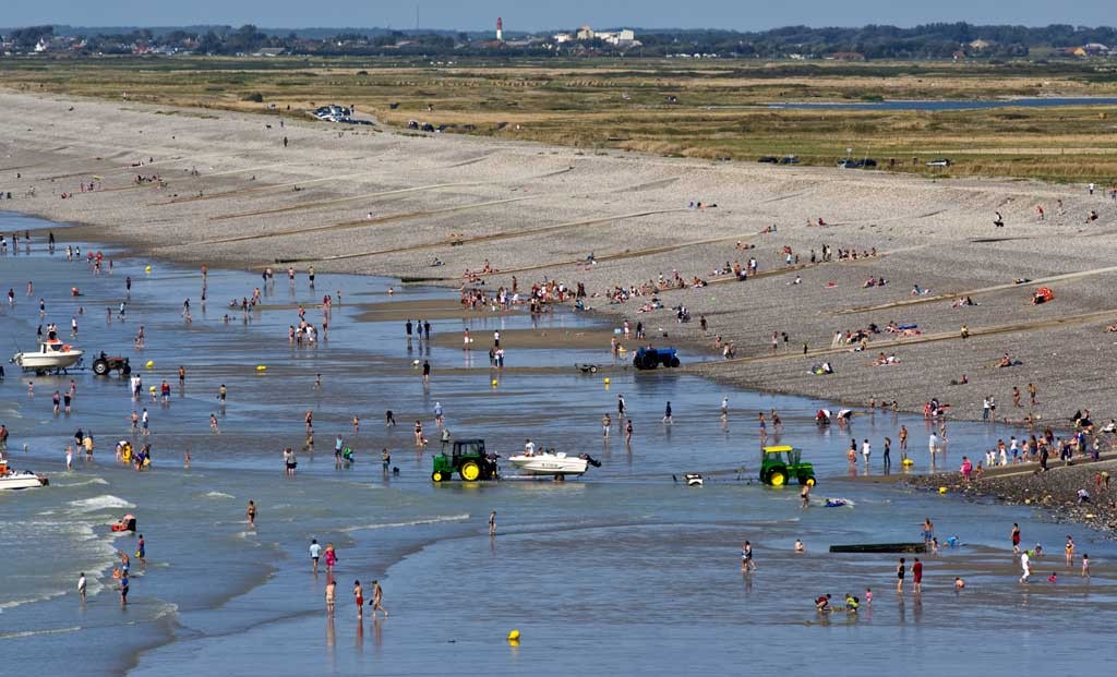 Plage de Ault Onival à marée basse
