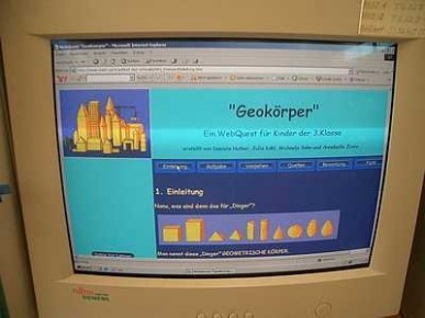 Screenshot/Webquest Uni-Frankfurt