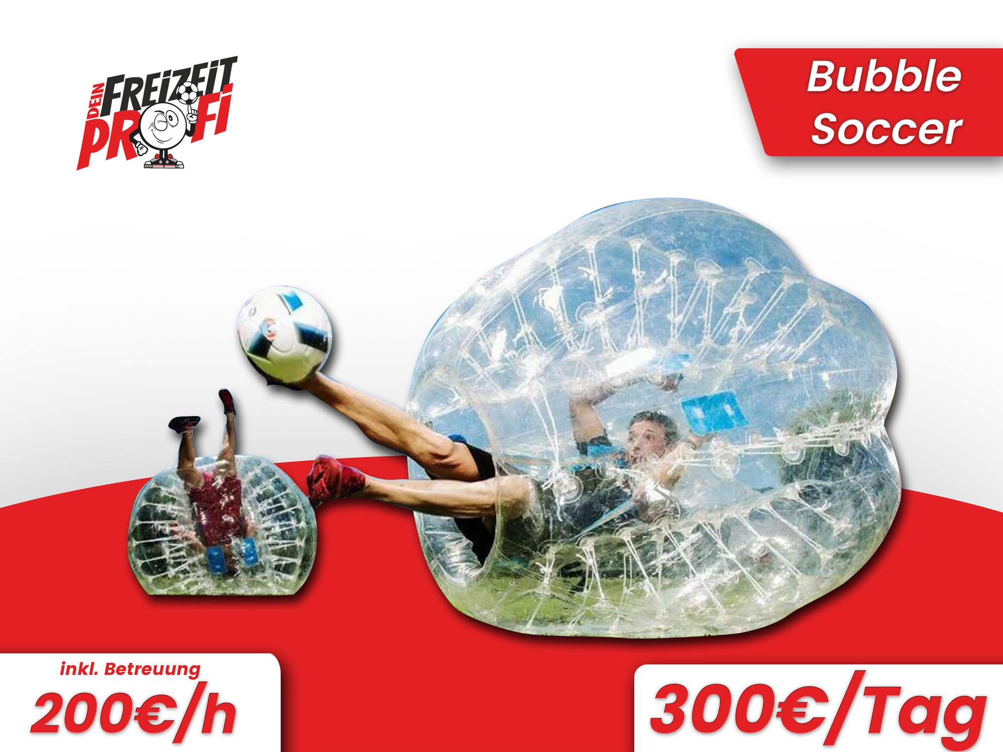 Ihr seid auf der Suche nach Bubble Soccer in Thüringen?