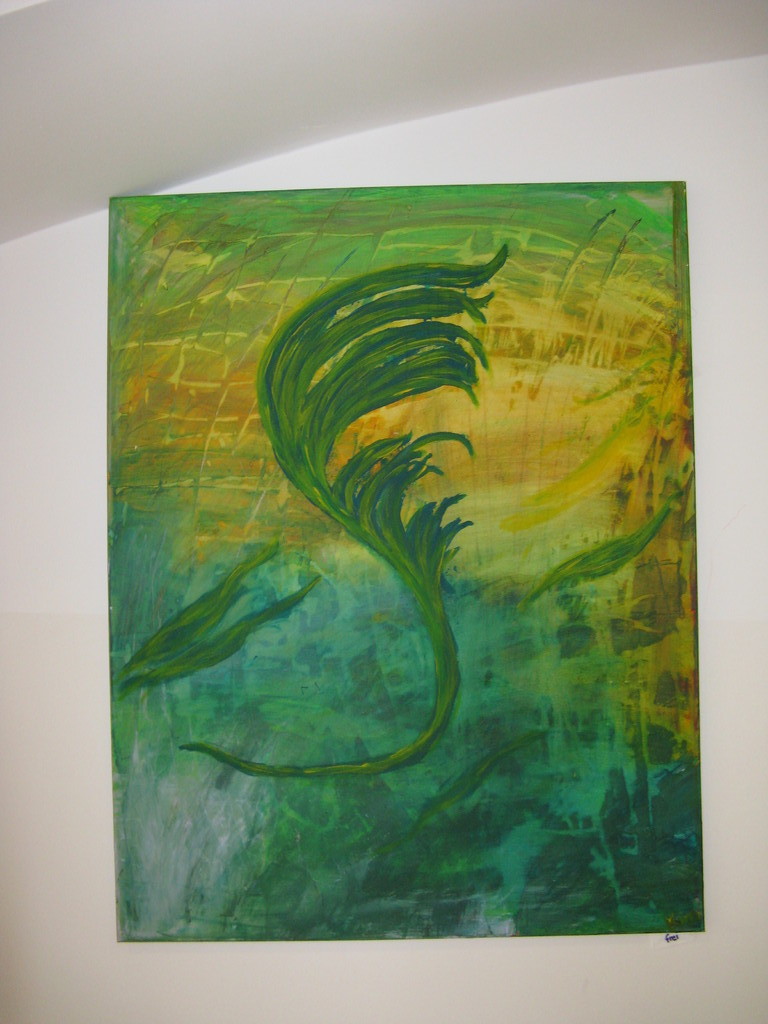 Blatt im Wind