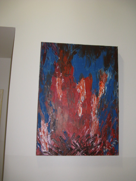Feuer in der Nacht