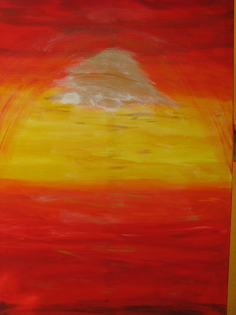 Berg im Licht