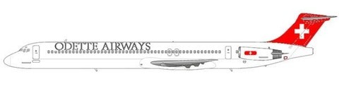 Odette Airways MD-83/Courtesy: md80design