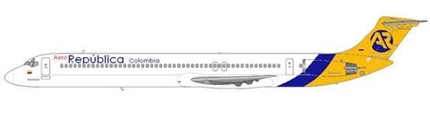 AeroRepublica Colombia MD-81/Courtesy: md80design