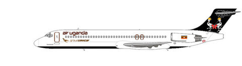 Drei MD-87 werden von Air Uganda betrieben/Courtesy: md80design