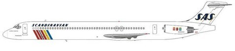 Scandinavian Airlines MD-82/Courtesy: md80design