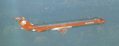 MD-82 der aeromexico/Courtesy: McDonnell Douglas