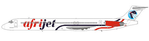 MD-83 der afrijet/Courtesy: md80design