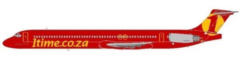 1Time setzen MD-82 mit alten und neuen Heckabschlüssen ein/Courtesy: md80design