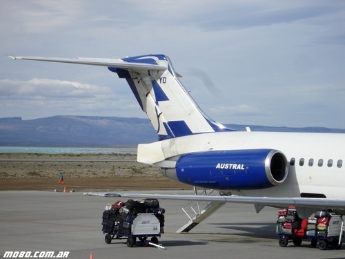 Die "YD" führte den letzten kommerziellen Einsatz durch.Courtesy: MD80.com.ar