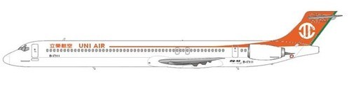 UNI Air MD-90/Courtesy: md80design