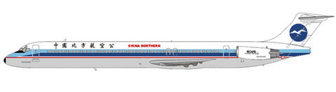MD-82 im Farbkleid der China Northern Airlines/Courtesy: md80design
